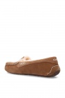 UGG BROWN ‘W Ansley’ moccasins with fur lining