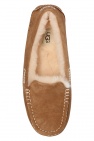 UGG BROWN ‘W Ansley’ moccasins with fur lining