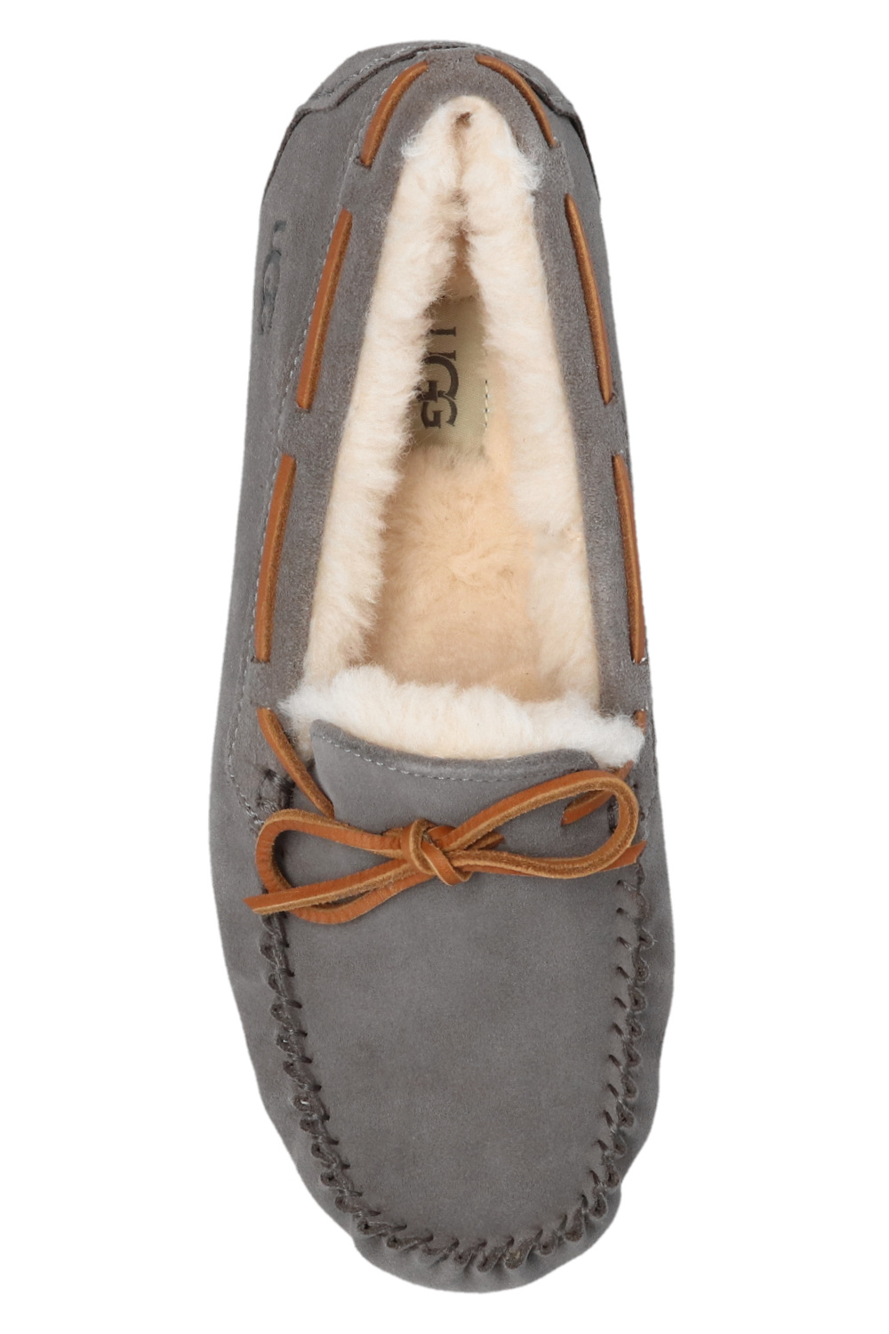 UGG ‘Dakota’ fur-trimmed moccasins