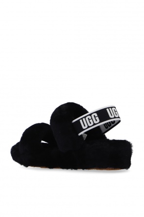 ugg fall ‘W Oh Yeah’ fur sandals