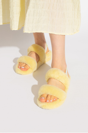‘oh yeah’ fur sandals od UGG