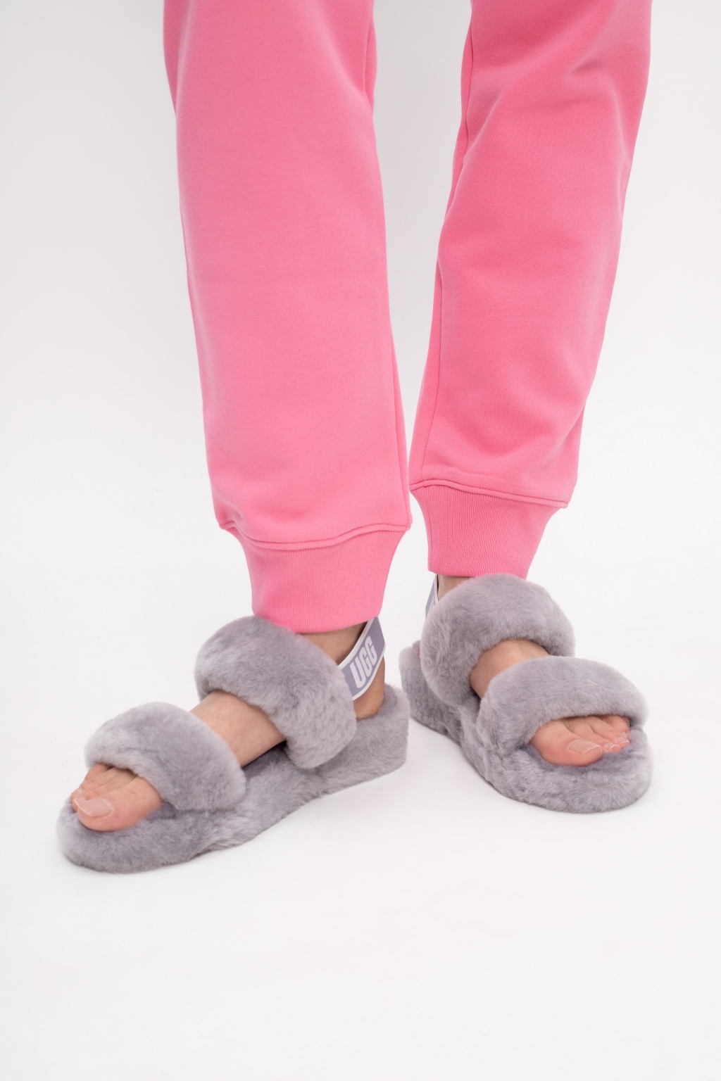 ugg klm ‘Oh Yeah’ fur sandals