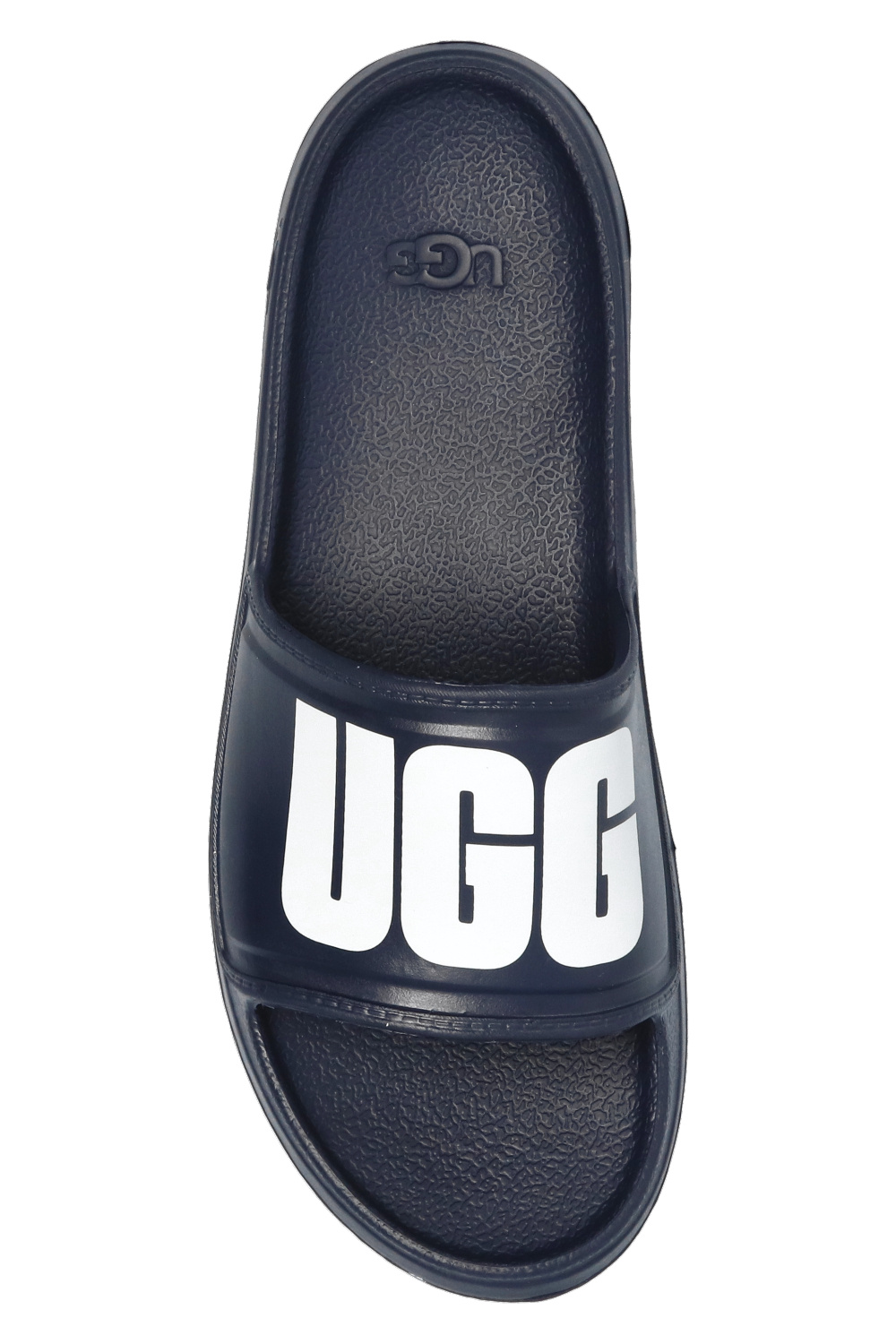 gray ugg slides