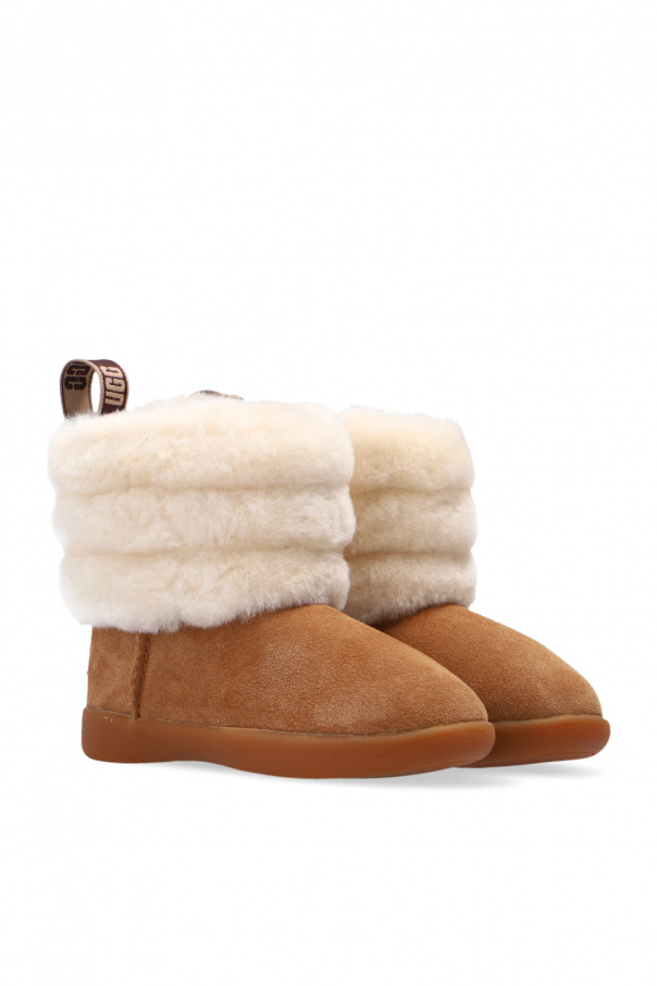 UGG Kids ‘Mini Quilted Fluff’ snow boots