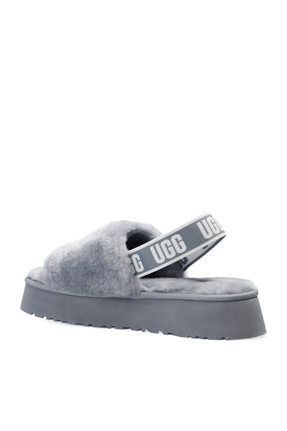 UGG ‘Disco’ fluffy sandals