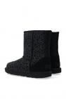 UGG Kids ‘T-Classic II Glitter Leopard’ snow boots