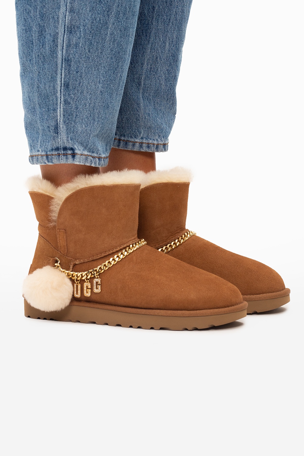 W Classic Ugg Charm Mini' snow boots 