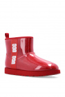 UGG RED ‘Classic Clear Mini’ rain boots