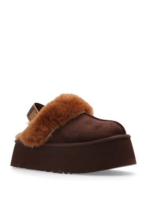 UGG ‘Funkette’ suede platform slippers