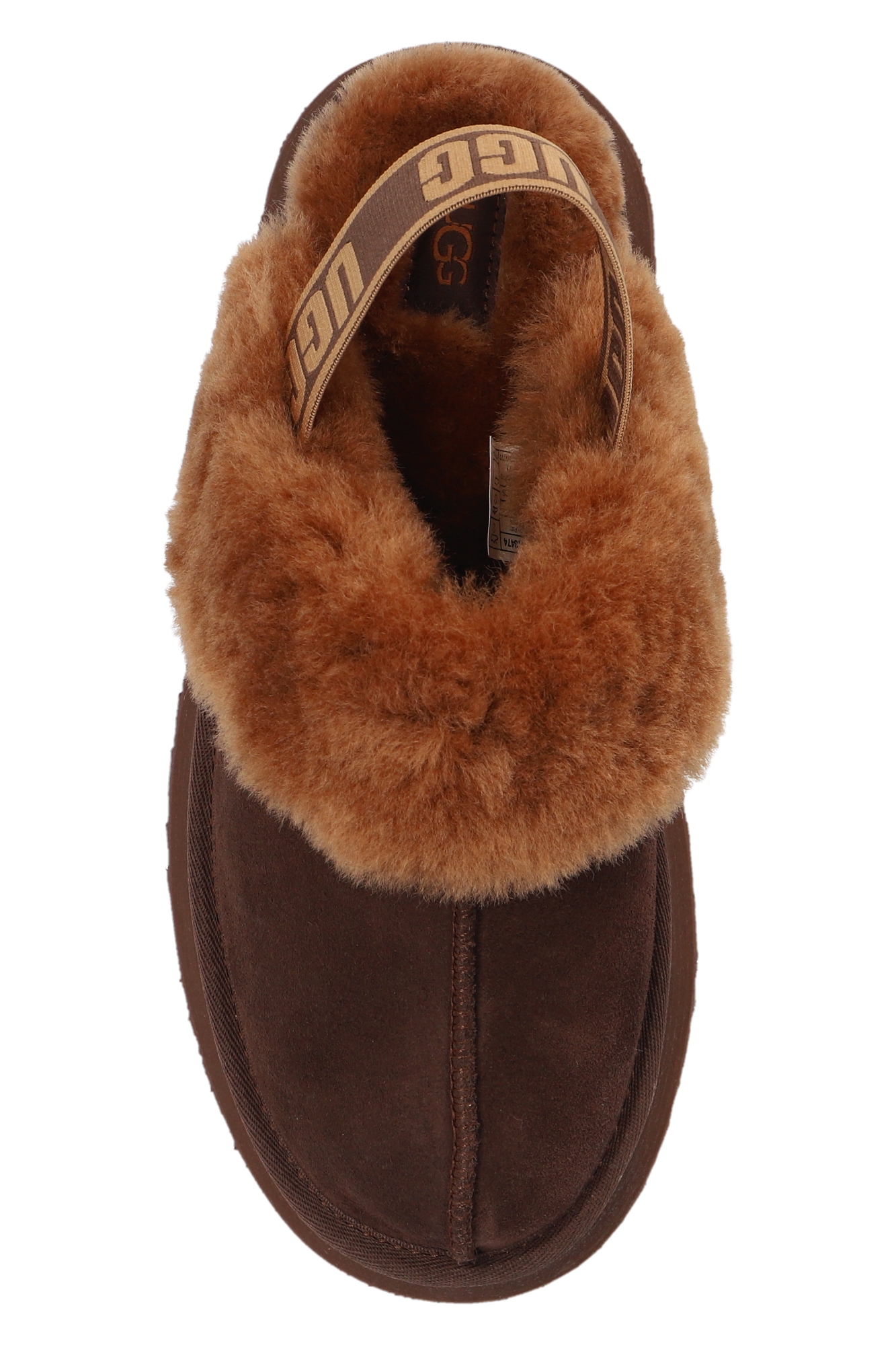 UGG ‘Funkette’ suede platform slippers