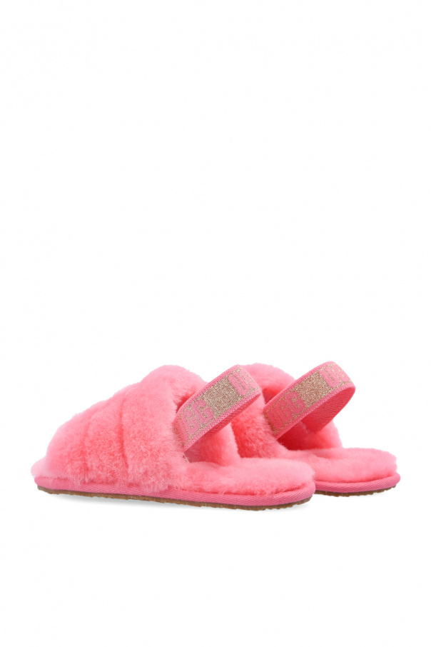 UGG Kids ‘Fluff Yeah’ shearling sandals