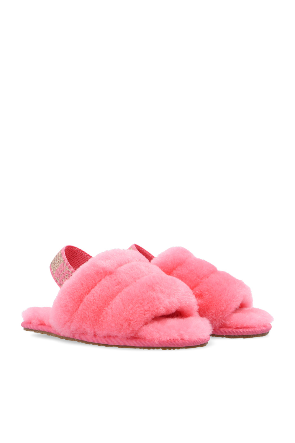 UGG Kids ‘Fluff Yeah’ shearling sandals