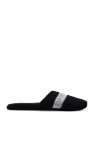 Emporio Armani Logo-embroidered slippers