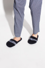 Emporio armani XD228 Logo-embroidered slippers