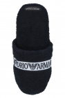 Emporio armani XD228 Logo-embroidered slippers