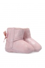ugg lil Kids ‘Jesse Bow II Shimmer’ suede snow boots
