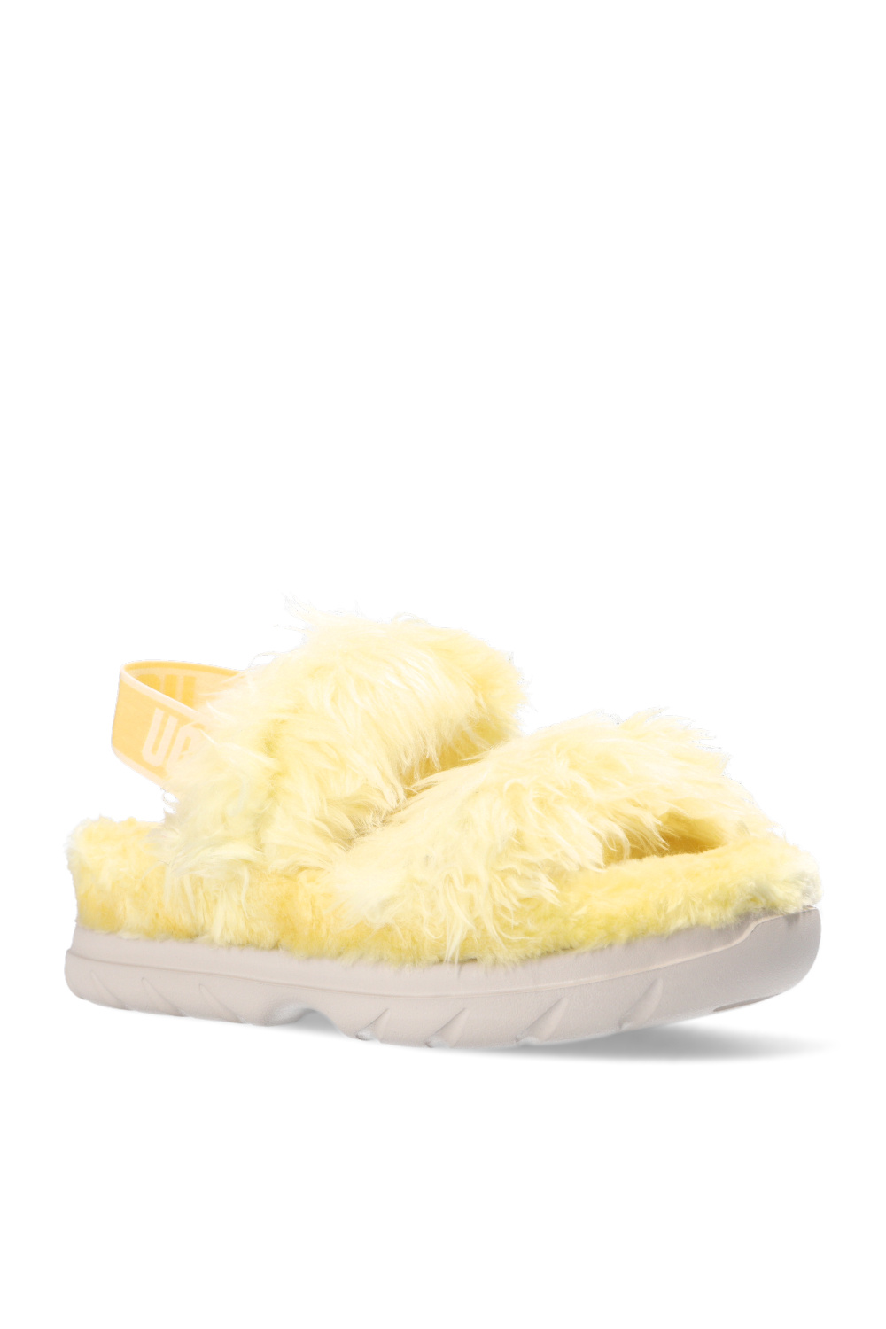 ugg fur sandals