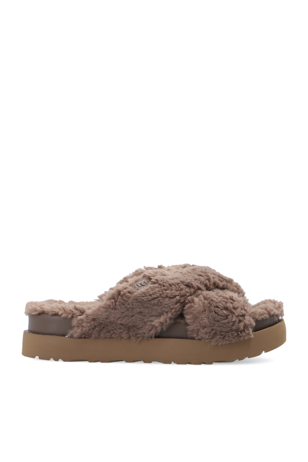 UGG ‘Fuzz Sugar Cross Slide’ slides