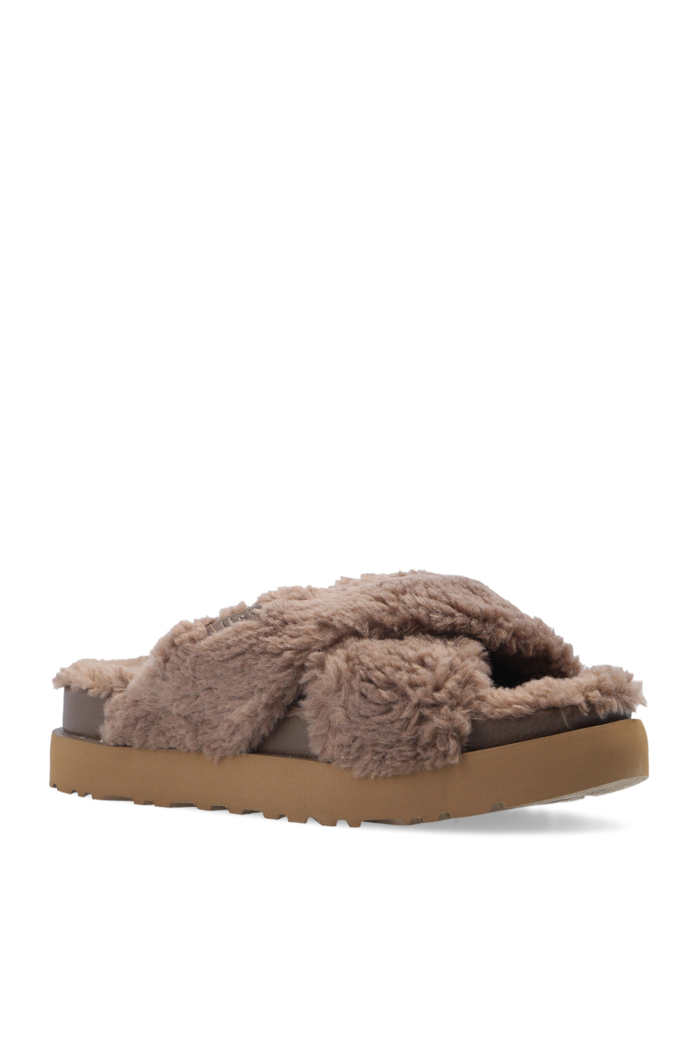 UGG ‘Fuzz Sugar Cross Slide’ slides