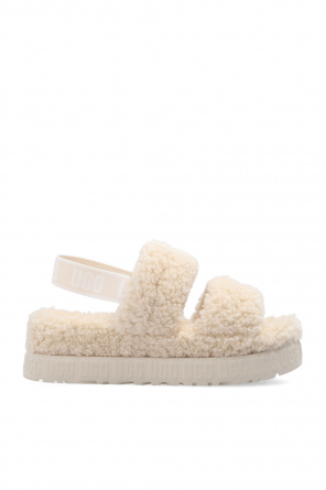 UGG CA805 Sneakers chunky con zip bianche