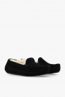 UGG Kids BLACK ‘Ascot’ suede loafers