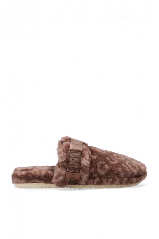 UGG ‘M Fluff It Pop’ slippers with logo