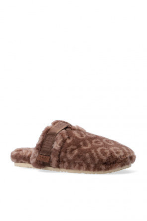 UGG ‘M Fluff It Pop’ slippers with size