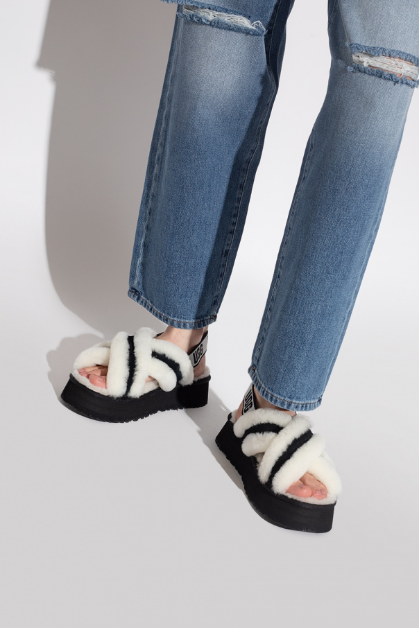 UGG ‘Disco Cross Slide’ platform sandals