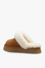 UGG BROWN ‘Disquette’ suede slides