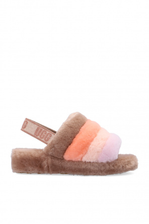 Elastic strap with UGG graphic