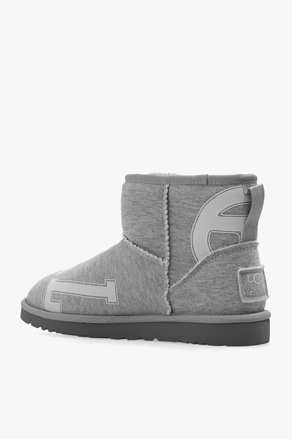 UGG UGG Womens Classic Short II Sheepskin Boots Grey UK 3