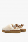 UGG Kids cream ‘Fluff Yeah Clog’ shoes