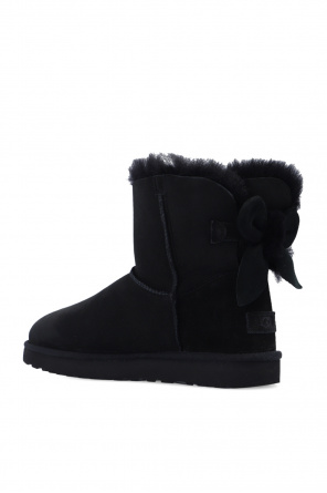 ugg 4-14 ‘Mini Bailley Fluff Bow’ snow boots