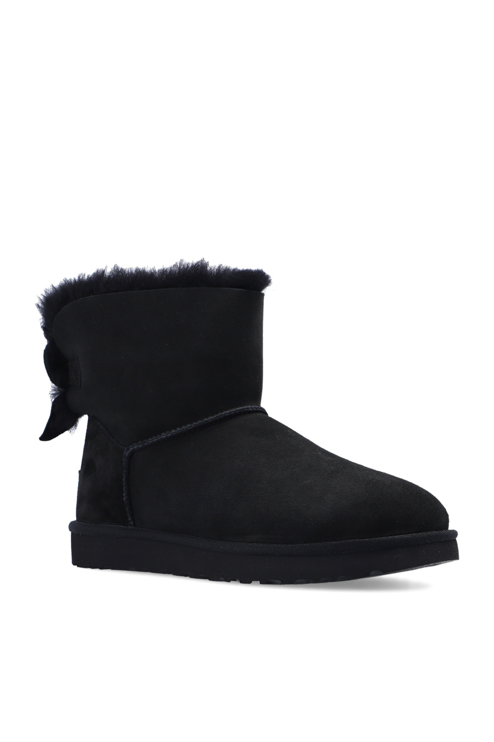 UGG ‘Mini Bailley Fluff Bow’ snow boots