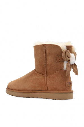 UGG ‘Mini Bailley Fluff Bow’ snow boots