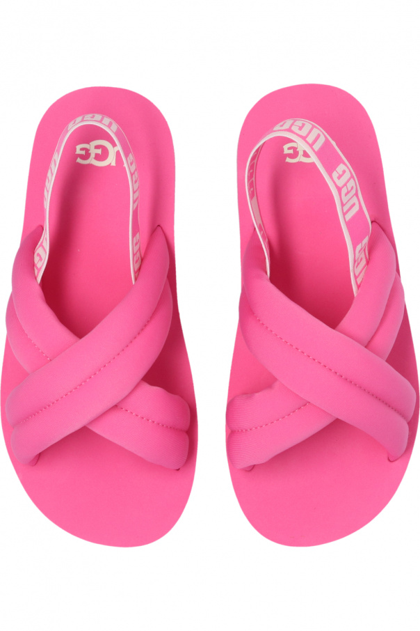 ugg miwo Kids ‘Everlee Slide’ sandals