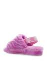 ugg pink ‘Fluff Yeah’ sandals