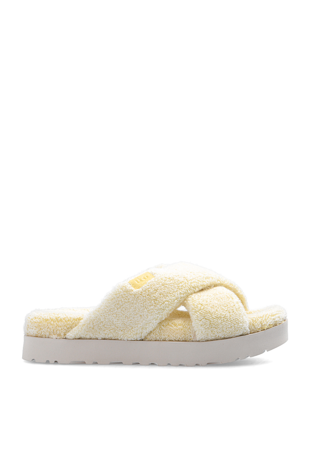 UGG ‘Fuzz Sugar Terry’ platform slides