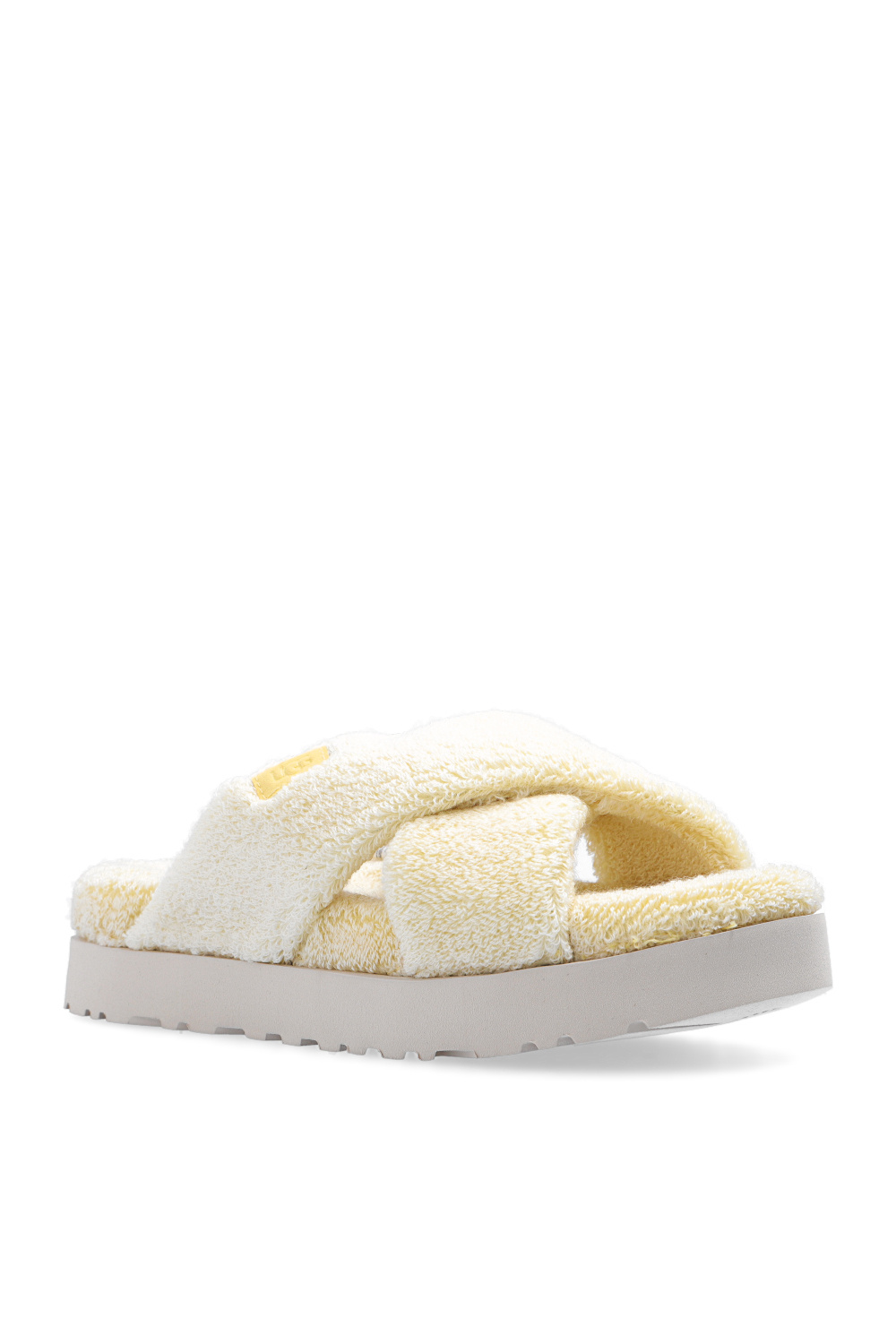 UGG ‘Fuzz Sugar Terry’ platform slides