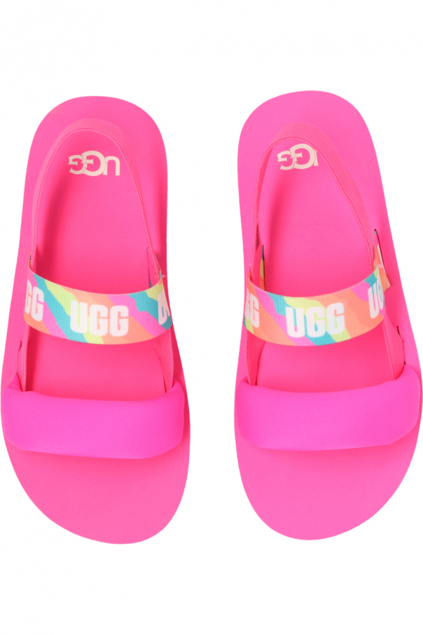 ugg cropped Kids ‘Zuma Sling’ sandals