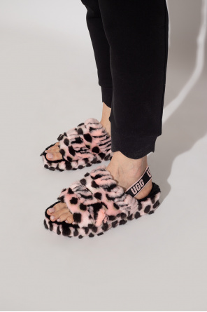 ‘fluff yeah’ fur sandals od UGG