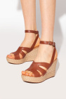 UGG BROWN ‘Careena’ wedge sandals