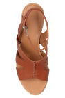 UGG BROWN ‘Careena’ wedge sandals