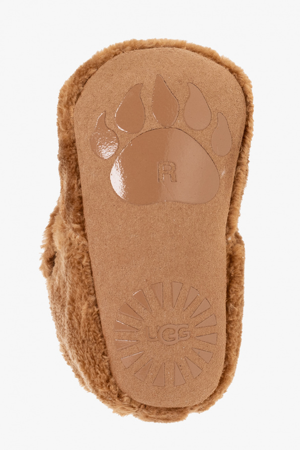 UGG Kids Henderson Baracco suede lace-up boots Brown