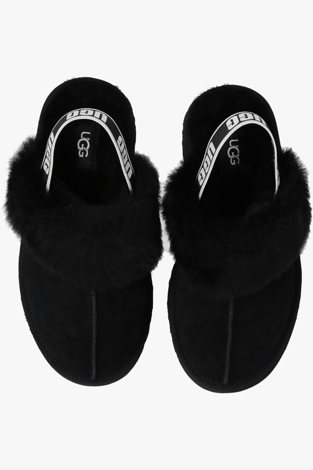 ugg Blk Kids ‘Funkette’ slippers