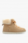 UGG beige ‘Classic Mini Alpine Lace’ ankle boots