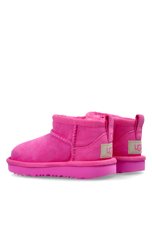 UGG Kids Suede snow boots ‘Classic Ultra Mini’