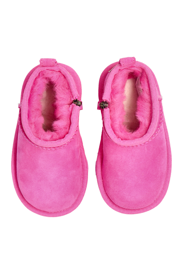 UGG Kids Suede snow boots ‘Classic Ultra Mini’