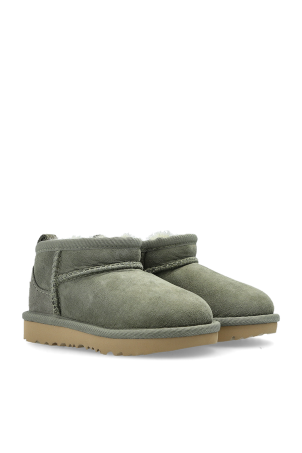UGG Kids Botas de camurça ‘Classic Ultra Mini’ para crianças