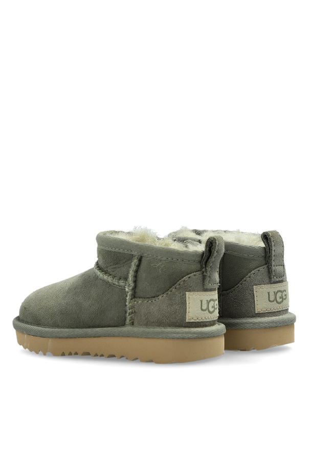 UGG Kids Botas de camurça ‘Classic Ultra Mini’ para crianças